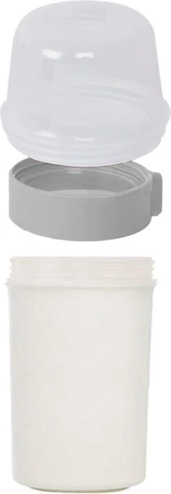 Lock&Lock Yoghurt Beker To Go - Muesli Beker To Go - Lunchbeker - Salade To Go - Saladebox - Large - 760 Ml + 310 Ml - Wit -Thuisopslag 416x1200
