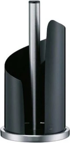 Keukenrolhouder Zwart - Kela | Stella 5 Keukenrolhouder Zwart - Kela | Stella -Thuisopslag 591x1200