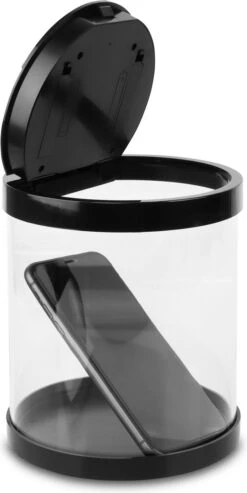 Merkloos Telefoon Kluis - De Focus Box- Telefoon Kluis Met Tijdslot - Zwart - Telefoon Verslaving- Kitchen Safe - Tijdslot - Opbergdoos