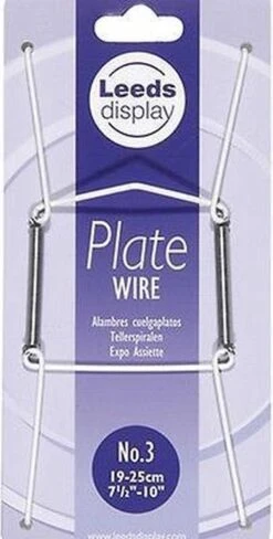 Bordenhanger Wit Nr. 3 Maat 19-25cm