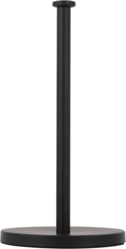 Zigla - Keukenrolhouder – Rollenhouder – Rolhouder – Staand – Verzwaard – RVS – Zwart