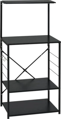 VidaXL Magnetronkast 60x39,6x123 Cm Spaanplaat Zwart -Thuisopslag 613x1200 2