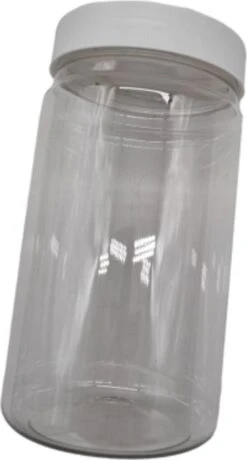 Ariko Jar | Lichtgewicht Kunststof Pot Met Schroefdeksel | 750ml | Potje Met Witte Deksel | Voorraadpot | Hervulbaar 13 Ariko Jar | Lichtgewicht Kunststof Pot Met Schroefdeksel | 750ml | Potje Met Witte Deksel | Voorraadpot | Hervulbaar -Thuisopslag 645x1200