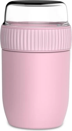 Coninx Thermos Lunchbox - Muesli Beker To Go - Isoleer Lunchpot - Yoghurtbeker To Go - Mueslibeker 840ml (600ml+240ml) - RVS / Roze 21 Coninx Thermos Lunchbox - Muesli Beker To Go - Isoleer Lunchpot - Yoghurtbeker To Go - Mueslibeker 840ml (600ml+240ml) - RVS / Roze -Thuisopslag 664x1200