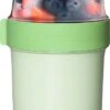 Lock&Lock Yoghurtbeker - Yoghurt Beker To Go - Muesli Beker To Go - Lunchpot - Lunchbeker - Medium - 560 Ml + 310 Ml - Groen -Thuisopslag 691x1200