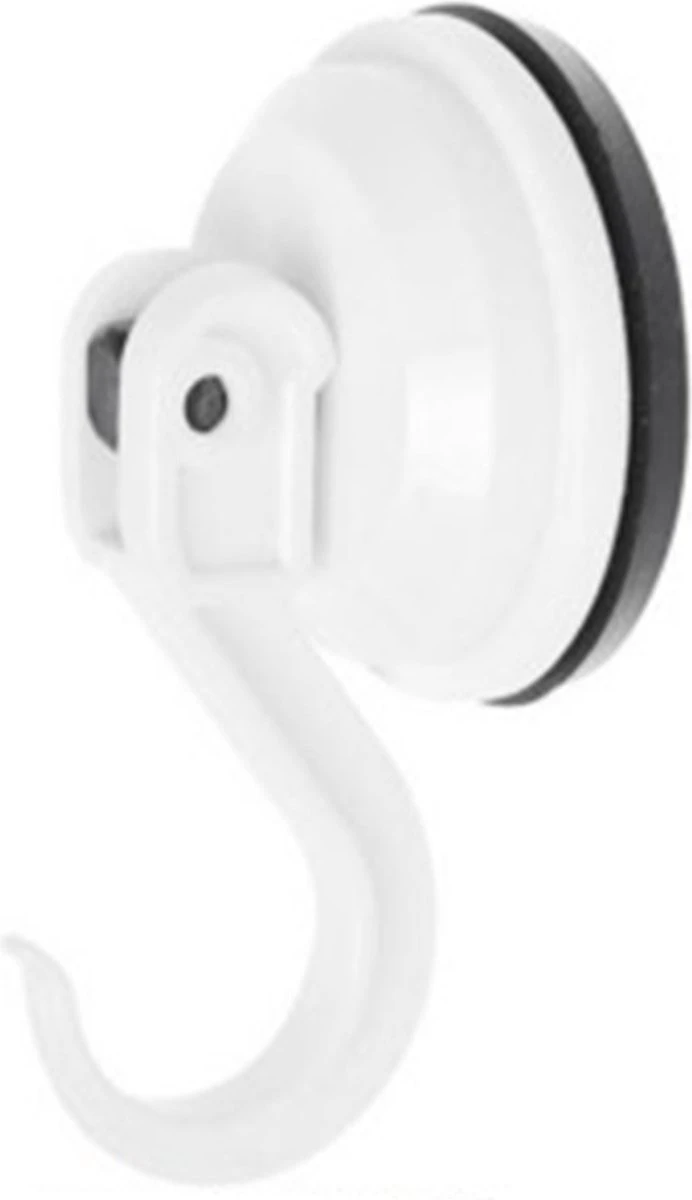 Benson Sterke Zuignap Badkamer/keuken Ophang Haken - 2 St - Kunststof - Draagkracht 6 KG 5 Benson Sterke Zuignap Badkamer/keuken Ophang Haken - 2 St - Kunststof - Draagkracht 6 KG - Afbeelding 3