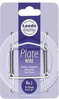 Bordenhanger Wit - Nr.1 9-13 Cm