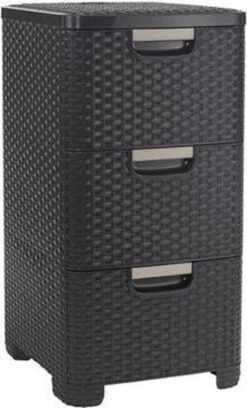 Curver Style Ladesysteem - 3x14L - Antraciet