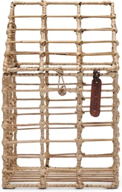 Riviera Maison Ei Opbergbox, Eiermand, Eierrek, Eierhouder - RM Wonderful House Egg Holder - Bruin - Rattan Pitriet -Thuisopslag 763x1200