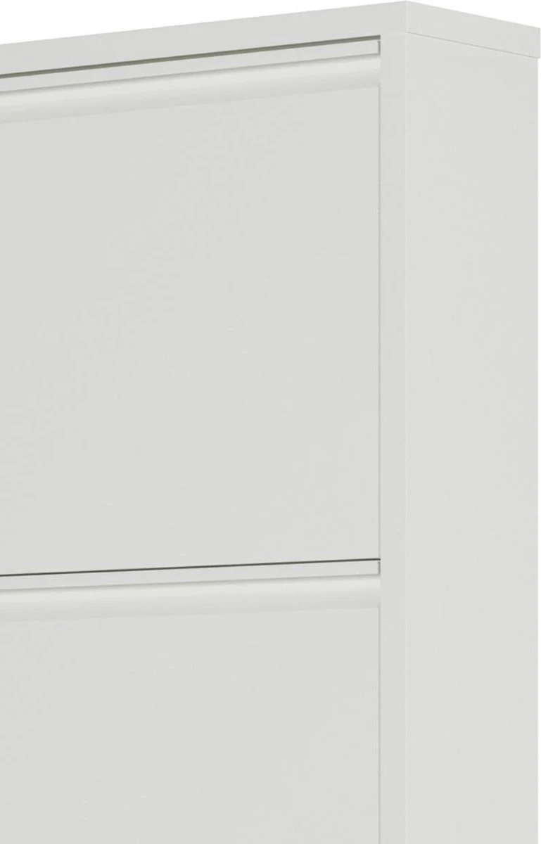 Schoenenkast Bodi 5-vaks Wit 6 Schoenenkast Bodi 5-vaks Wit - Afbeelding 4