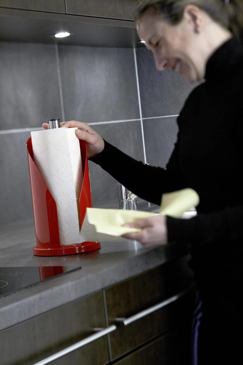 Wesco Rolhouder - Rood 4 Wesco Rolhouder - Rood - Afbeelding 2