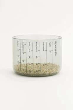 Brabantia Voorraadbussen Met Maatbeker Set Van 2 - 1,3 L - Dark Grey -Thuisopslag 799x1200 9