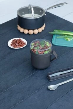 Brabantia Make & Take Soepbeker - 0,6 L - Kunststof - Dark Grey -Thuisopslag 800x1200 12