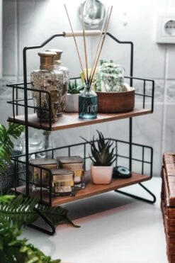 Metalen Keuken Etagere 2 Laags Van Naturn Living | Keuken Opbergrek | Kruidenpotjes Rek | Kruiden Organizer | Keuken Rek Specerijen | Mat Zwart -Thuisopslag 800x1200 16