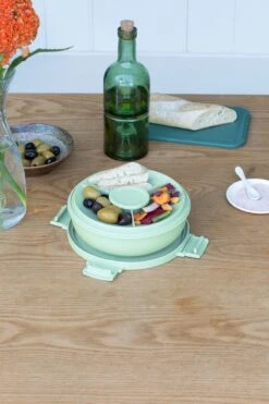 Brabantia Make & Take Salade Lunchbox - 1,3 L - Kunststof - Jade Green -Thuisopslag 800x1200 2