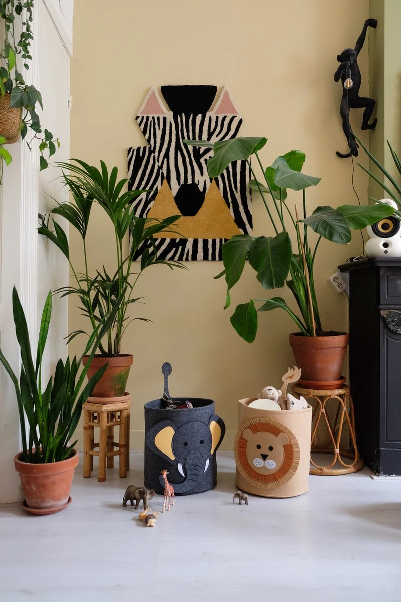 Speelgoedmand Kinderen – Opbergmand Kinderkamer – Speelgoed Opbergen – Speelgoedkist - Olifant 10 Speelgoedmand Kinderen – Opbergmand Kinderkamer – Speelgoed Opbergen – Speelgoedkist - Olifant - Afbeelding 8