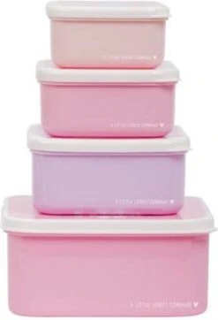 A Little Lovely Company - Brooddoos - Broodtrommel - Lunch & Snack Box Set Van 4 - Eenhoorn 21 A Little Lovely Company - Brooddoos - Broodtrommel - Lunch & Snack Box Set Van 4 - Eenhoorn -Thuisopslag 818x1200