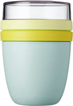 Mepal – Limited Edition Lunchpot Ellipse – Praktische Muesli Beker To Go – Lemon Vibe – Geschikt Voor Vriezer, Magnetron En Vaatwasser- Onbeperkt Genieten -Thuisopslag 832x1200 1