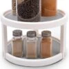 Draaiplateau Badkamer Accessoires Opbergrek Kruidenrek Plateau 2 - Keukenrek - Keuken Organizers - Koelkast Organiser Staand - Aanrecht Rek - Lazy Susan - Keukenkastorganizers - Kruidencarrousel - Rond - Draaischijf - Kruiden Organizer - Draaibaar -Thuisopslag 839x1200 2