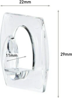 3M Command? Doorzichtige Mini Haken Met Doorzichtige Strips, 6HKS+8S/PK -Thuisopslag 889x1200 2