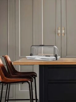 Biesse Broodtrommel - Met Schuifdeksel - Transparant -brooddoos -Thuisopslag 889x1200