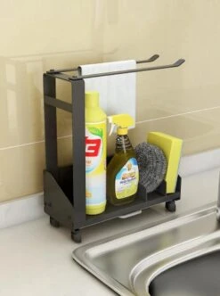 Keuken Organizer - Gootsteen Organizer - Vaatdoekhouder - Droogrek - Vaatrek - Sponshouder - Aanrecht Organizer - Keukenrek 10 Keuken Organizer - Gootsteen Organizer - Vaatdoekhouder - Droogrek - Vaatrek - Sponshouder - Aanrecht Organizer - Keukenrek -Thuisopslag 893x1200