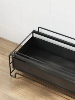 BROËL™ Organizer – Ladekast - Opbergrek - Aanrecht Organiser – Keuken Organizers - Ladeblok - Kast Organizer - Organizer Lade - Zwart - Ladesysteem - Gootsteen Organizer - Gootsteenkast Organizer - Keukenrek - Metaal - Antislip -Thuisopslag 899x1200 16