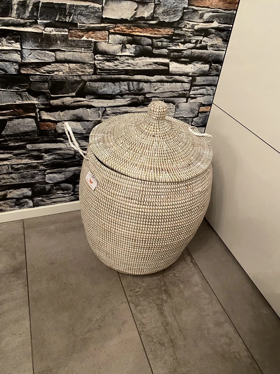 Decoratieve Mand Met Deksel En Handvaten 4 Decoratieve Mand Met Deksel En Handvaten - Afbeelding 2