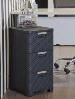 Curver Style Ladesysteem - 3x14L - Antraciet -Thuisopslag 910x1200