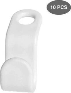 Kledinghaak – Haken Voor Kledingkast – Kleding Organizer – Kleding Organiseren – 10 Stuks – Wit -Thuisopslag 918x1200 2