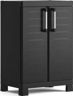 Keter Detroit Lage Opbergkast - Zwart