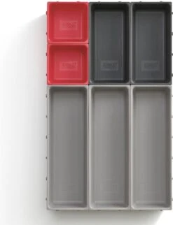 Joseph Joseph Modulaire 10-delige Ladebakjes Grijs Zwart Klikbaar - Grijs - Koppelbaar -Thuisopslag 921x1200 3