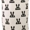 Opbergmand Met Handvaten - Konijntjes - Wasmand En Opberger - Wasmand Kinderkamer - Opbergen Speelgoedmand - Zwart - Wit -Thuisopslag 923x1200 2