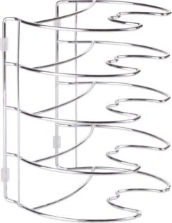 IDesign Koekenpannenrek Verticaal Of Horizontaal - Zilver 9 IDesign Koekenpannenrek Verticaal Of Horizontaal - Zilver -Thuisopslag 929x1200 2