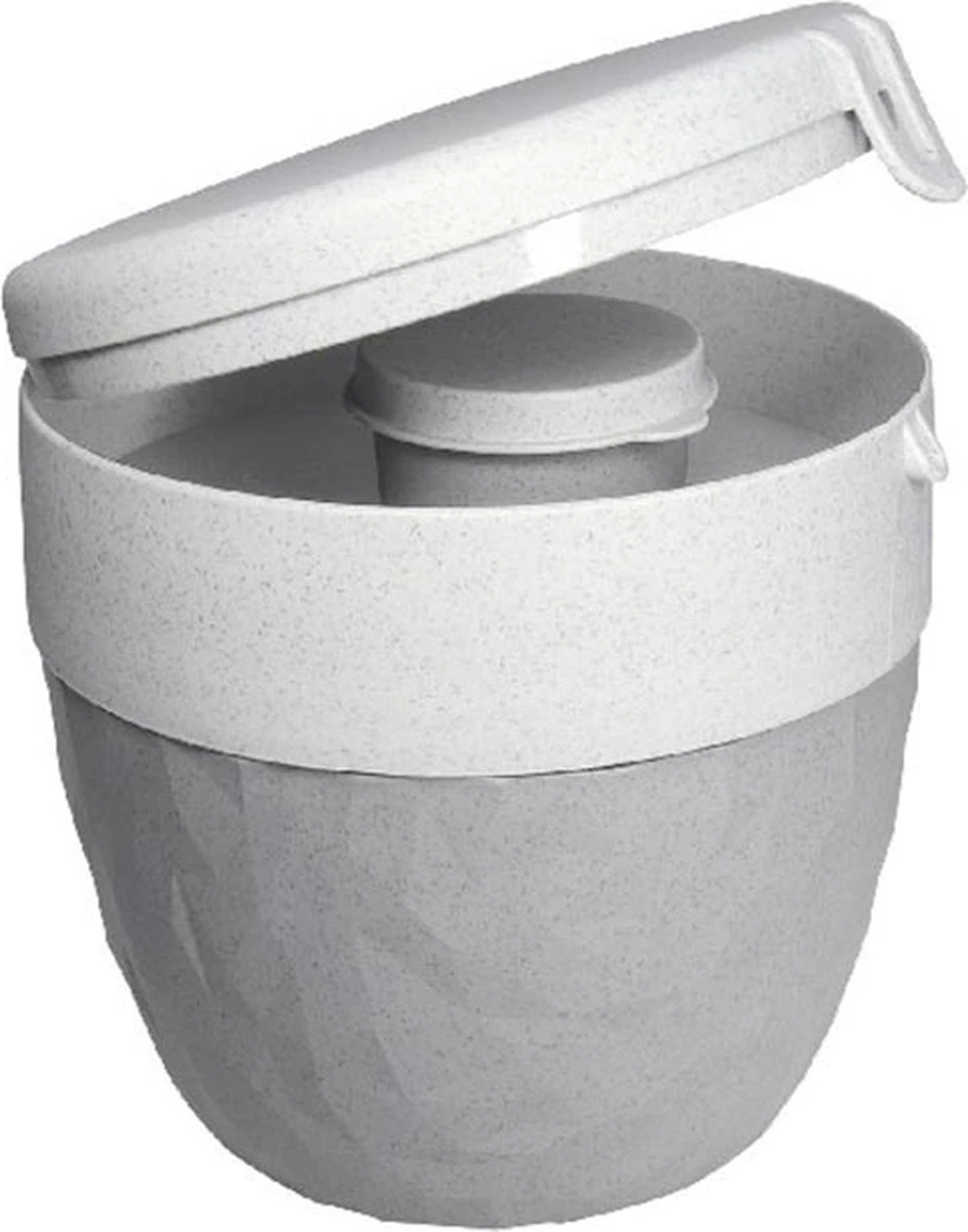 Koziol – Lunchbox / Lunchpot 1.0L – Praktische Muesli / Salade Beker To Go - 3 Compartimenten – Geschikt Voor Vriezer, Magnetron En Vaatwasser 6 Koziol – Lunchbox / Lunchpot 1.0L – Praktische Muesli / Salade Beker To Go - 3 Compartimenten – Geschikt Voor Vriezer, Magnetron En Vaatwasser - Afbeelding 4