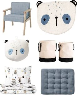 Petite Amélie Opbergzak Speelgoed - Kinderkamer - Set Van 2 - Gebroken Wit -Thuisopslag 973x1200