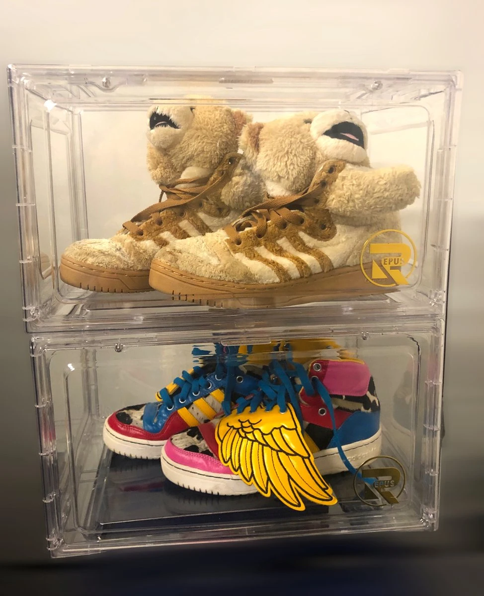 Repus - Schoenen Doos - Premium Quality - Shoe Box - Transparant Opberger - Sneakers Display - Shoes Collector - Limited Edition - Magneetsluiting - Opstapelbaar - 1 Stuk 7 Repus - Schoenen Doos - Premium Quality - Shoe Box - Transparant Opberger - Sneakers Display - Shoes Collector - Limited Edition - Magneetsluiting - Opstapelbaar - 1 Stuk - Afbeelding 5