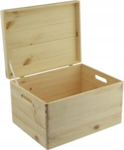 Houten Kist Met Klepdeksel - 39,5 X 29,5 X 23 Cm - Inhoud 27,6L - Grenen Houten Kistje - Opbergkisten 9 Houten Kist Met Klepdeksel - 39,5 X 29,5 X 23 Cm - Inhoud 27,6L - Grenen Houten Kistje - Opbergkisten -Thuisopslag 992x1200
